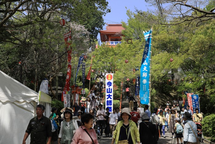 延岡大師祭 平成29年4月16日会場風景