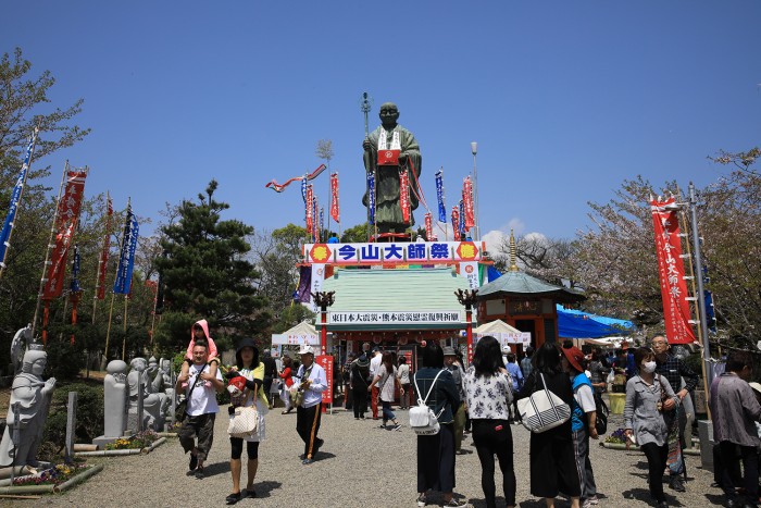 延岡大師祭 平成29年4月16日会場風景