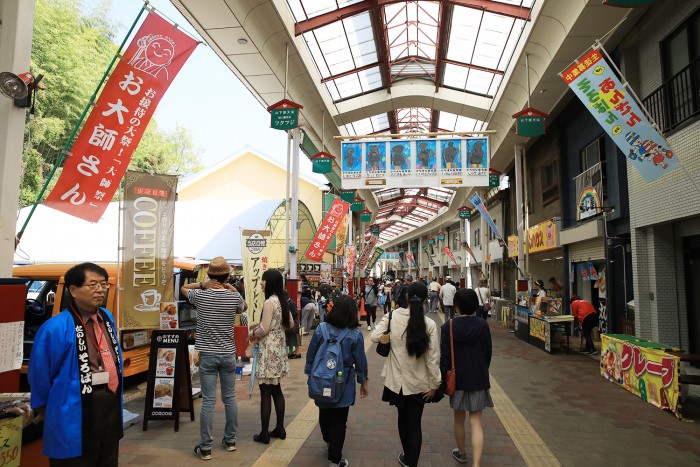 延岡大師祭 平成29年4月16日会場風景